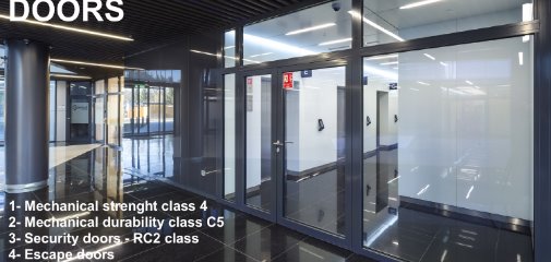 ALUFIRE Double Leaf Glazed  Door  EI 30/ 60